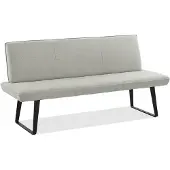 Niehoff Elba Vollpolsterbank Stahl Alpine Beige