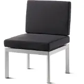 Sieger Lugo Lounge Basis Aluminium inkl. Rücken/Seiten/Verbindungselement