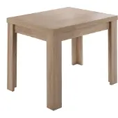 Mäusbacher Monzi Esstisch mit Auszug auf Rollen Holzwerkstoff