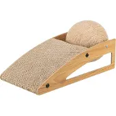 Trixie Kratzrampe mit Karton und Jute-Ball