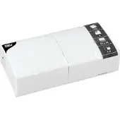 Papstar Servietten weiss 1/4 Falz