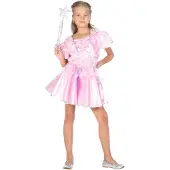 Coppens Kinder-Kleid "Blumen", rosa