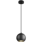 SLV LIGHT EYE 150, Pendelleuchte, GU10, Pendellänge 150cm, 1x max. 13W, matt schwarz 1008178