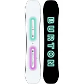 Burton - Snowboard All-Mountain - Pack Custom Glow 2026 für Herren - Weiß