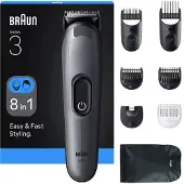 Braun AIO3540 Trimmer Grau