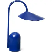 Ferm Living Arum Portable Tischleuchte IP44 Bright Blue - , Arum, dimmbar, Blau, für Terrasse, Metall, Design