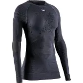 X-Bionic Thermoaktive Unterwäsche Oberteil Energy Accumulator 4.0 EA-WT06W19W Schwarz Slim Fit