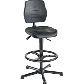 MeyChair chair Arbeitsdrehstuhl W15-25-H-PU-FR7 schwarz Kunstleder