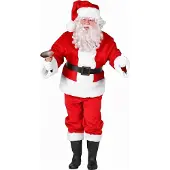 Haza Plüsch Weihnachtsmann Kostüm