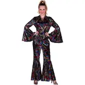 Thetru Disco Catsuit schwarz