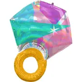 Amscan Balloon Wedding Ring 55 X 68 Cm Foil