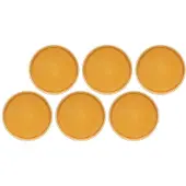 Rose ROSE&TULIPANI ARPEGGIO Set mit 6 Salattellern 21 cm orange