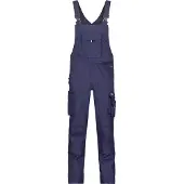 Dassy Ventura Latzhose mit Kniepolstertaschen - dunkelblau - 48-5cm