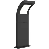 Arcchio LED Wegeleuchte Advik , schwarz, Aluminium, Modern, LED Außenleuchte