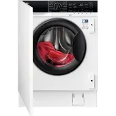 AEG Series 8000 LWR8WI7680, Frontlader, Integriert, Weiß, Links, Schwarz, Tasten, Drehregler