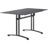 Sieger Gastro Tisch Polytec Säulenklappgestell 140x80 cm