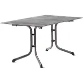 Sieger 5170-31 Kl.-Tis.Po.140x90 Polytec,e-grau/Beto.hell