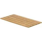 Zebra Fly Einlegeplatte Teak 70x36 cm