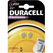 Duracell - Batterie LR54 Alkaline | Blasen Sie ein 2 Stück | 10 Stück