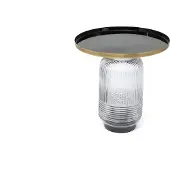 Concept Alina Beistelltisch Messing Glas