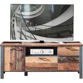 Innostyle Cardiff TV-Lowboard Holzwerkstoff Used Style Optik Dark 154x62x50 cm