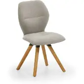 NIEHOFF SITZMÖBEL Merlot Design-Stuhl Stativ-Gestell Massivholz/Stoff Venice
