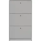 Mäusbacher Flap Schuhschrank mit 3 Klappen 60x104x16 cm