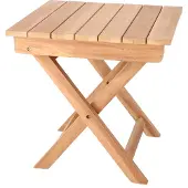 Jan Kurtz Fiji Beistelltisch Teak massiv natur 48x48x46 cm