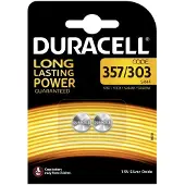 Duracell 357/303, Silberoxid, Button/coin, 1,5V