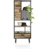 Henders & Hazel Avalon Bücherregal HPL/Metallgestell 195x80 cm