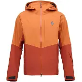 Black Diamond - Veste de ski de randonnée imperméable et respirante - M Recon Stretch Shell Saffron Burnt Sienna für Herren aus Nylon -