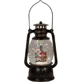 Anna's Collection Laterne Weihnachtsmann 20,5 x 12 cm braun (bruin)