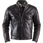 Helstons ACE Rag Motorrad Lederjacke, braun, L