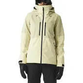 Picture Organic Clothing - Wasserfeste und atmungsaktive Skijacke - Sygna Jkt Wood Ash für Damen - Größe S - Beige