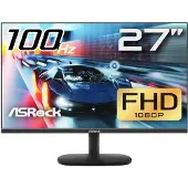 Asrock CL27FFA, 68,6 cm (27"), 1920 x 1080 Pixel, Full HD, 1 ms, Schwarz