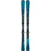 Elan - Ski Set inkl. Bdg. - Pack / Paket / Set Skier für die Piste - Primetime 22 Blue + Sx El 10.0 2026 - Größe 165 cm - Blau