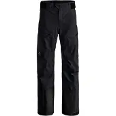 Ortovox - Wind- und wasserfeste Skihose - Ravine Free 3L Pants M Black Raven für Herren aus Wolle - Größe S - schwarz