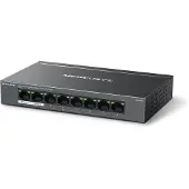 Mercusys 8-Port Gigabit Desktop Switch with 7-Port PoE+, Managed, Gigabit Ethernet (10/100/1000), Vollduplex, Power over Ethernet (PoE), Wandmontage