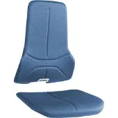 BIMOS Polster für Arbeitsstuhl Neon, ESD, Stoff, blau