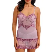 Wacoal Slipdress Embrace Lace | Grösse: M | Farbe: Lila