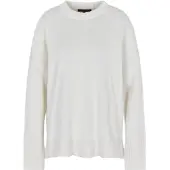 Armani Exchange für Damen. XW000760AF16552U1003 Pullover Relax off-white (S), Weiß, Lässig, Baumwolle