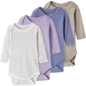 TWO SOON 4er-Pack Body in Lavender Violet | Gr.: 62