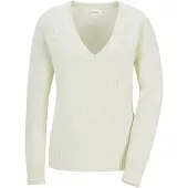 MADELEINE Longpullover "Kaschmirpullover Eleganter Strickpullover mit floralem Design" florales Strickmuster