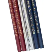 Half Moon Bay Harry Potter: Hogwarts Wands Set of 6 Pencils