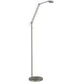 Masterlight Stehlampe Denia 2 150 cm Nickelmatte