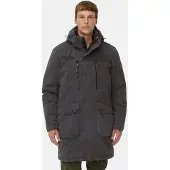 Camel active Parka mit abnehmbarer Kapuze in Schwarz | Gr.: 54