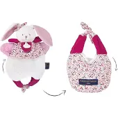 Doudou et Compagnie Amusette Hase Schmusetuch 30cm