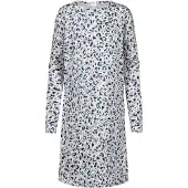 Mey Nachthemd langarm Serie Soft Leo Deep Marine | Größe 48