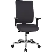 Topstar Ortho Sedis 65 Schreibtischstuhl anthrazit mit offener Rückenlehne