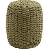 Jan Kurtz Moon Pouf aus Polyproylenseil
